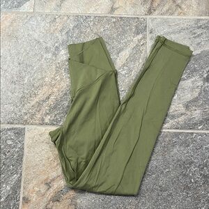 OFFLINE by Aerie, Real Me Hi-Rise Crossover 7/8 Legging, Green, Size XS